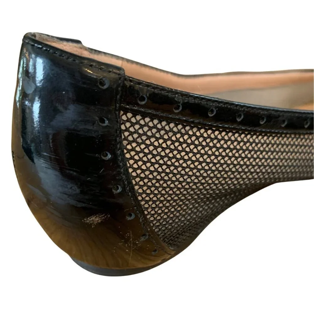 Stuart Weitzman Tipper Studded Ballet Flats Womens Size 8.5 - Picture 8 of 11